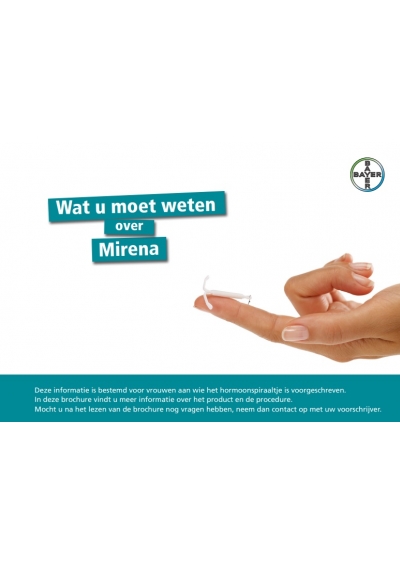 Het Hormoonspiraaltje: Mirena. Nederlands